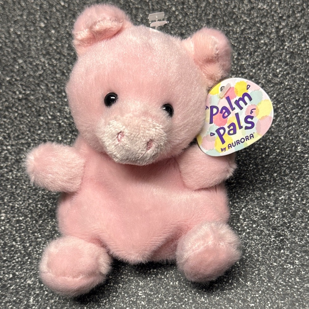 Palm Pals Stuffed 5” Wizard Pig Collectible (NWT)